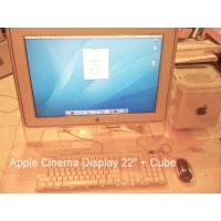 Apple Cinema Display 22" + Cube